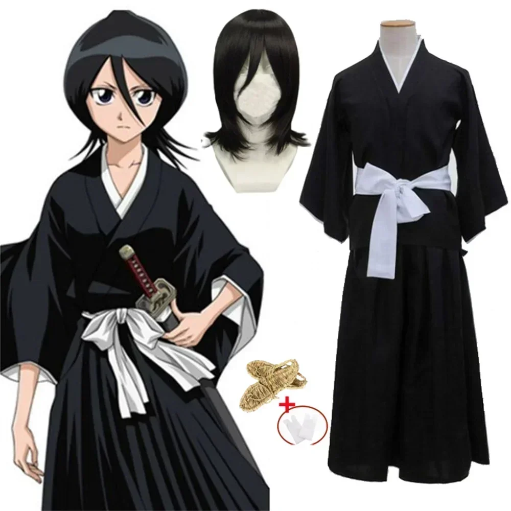 Anime Cosplay Bleach - 2026 ブリックミッデル クチキ ルキア シニガミ コスプレ衣装