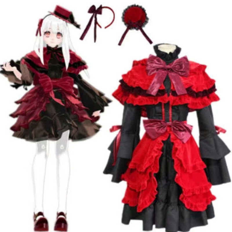 Anime Cosplay Name - アニメパーティードレスオリジナルアニメーション漫画アンナドレス名アンナコスプレハロウィーンコスプレ