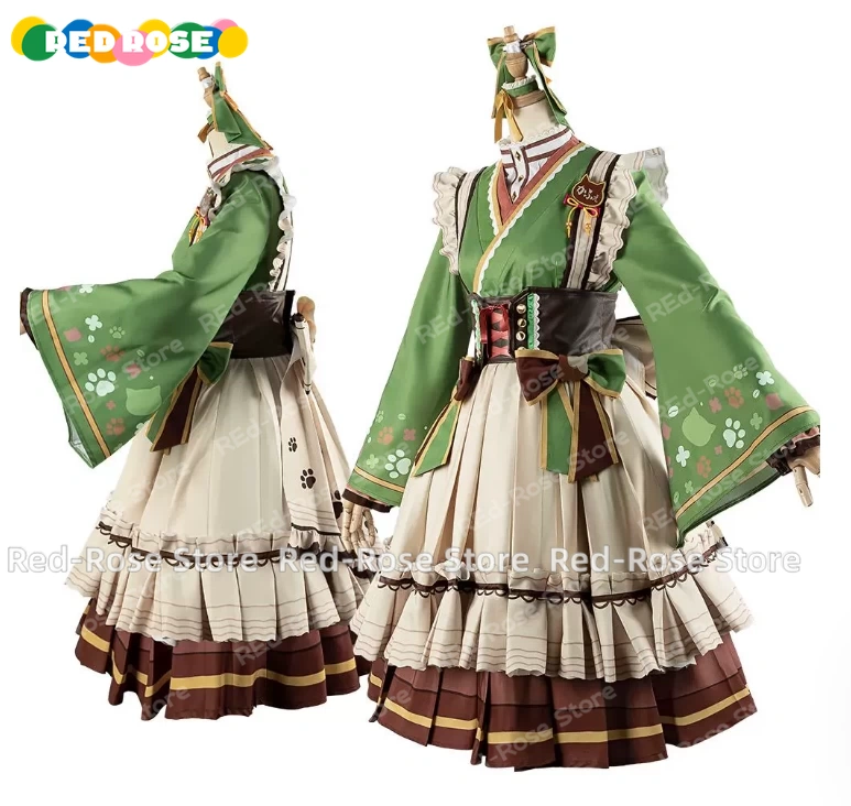 Anime Cosplay Cafe - 【カスタマイズ】ゲームウマ娘：プリティーダービー マンハッタンカフェ コスプレ衣装 ウィッグ 優勝ユニフォーム ロリータドレス