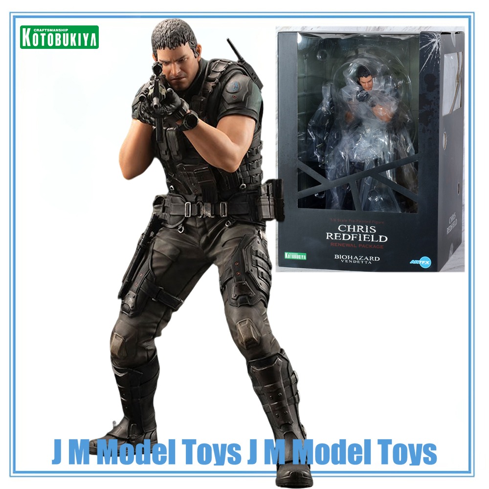 Kotobukiya Artfx - 【JM】100%正規品在庫あり コトブキヤ ARTFX バイオハザード ベンデッタ クリス・レッドフィールド