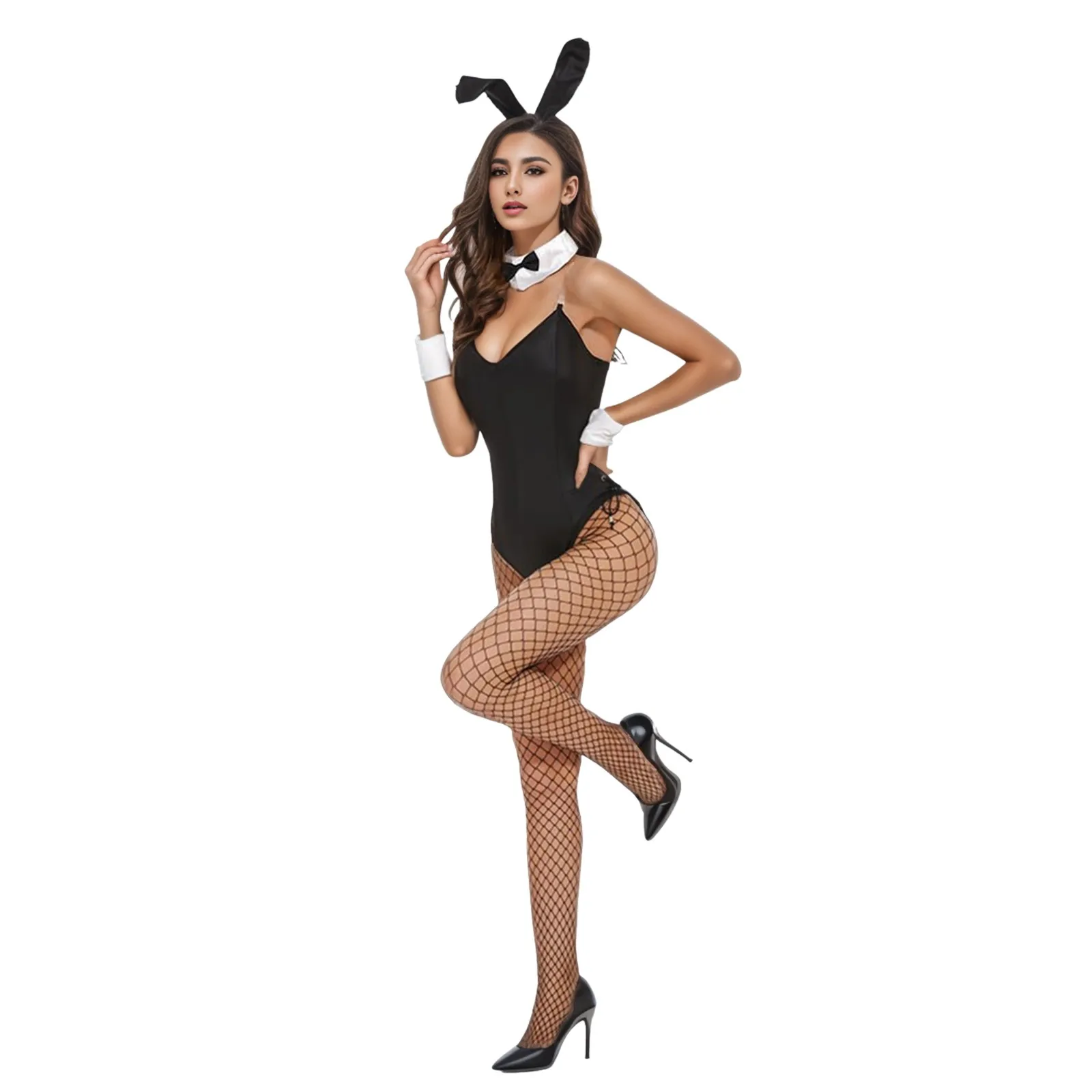 Anime Cosplay Bunny - 2025年 女性用 バニーガールスーツ アニメ ハロウィンコスチューム コスプレ