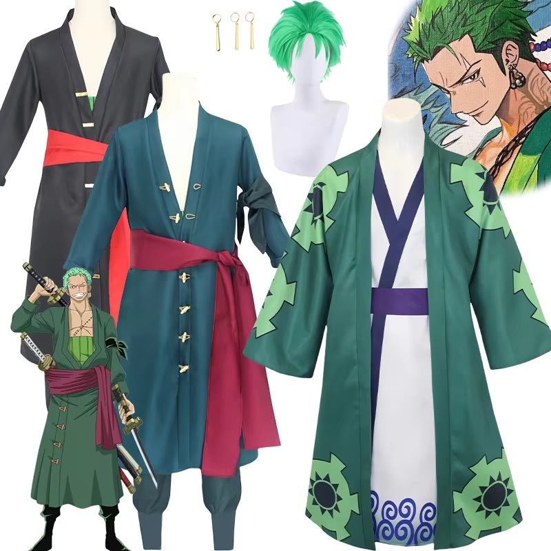 Cosplay Anime Zoro - Bilibili ロロノア・ゾロ コスプレ衣装 アニメ ゾロ コスプレ