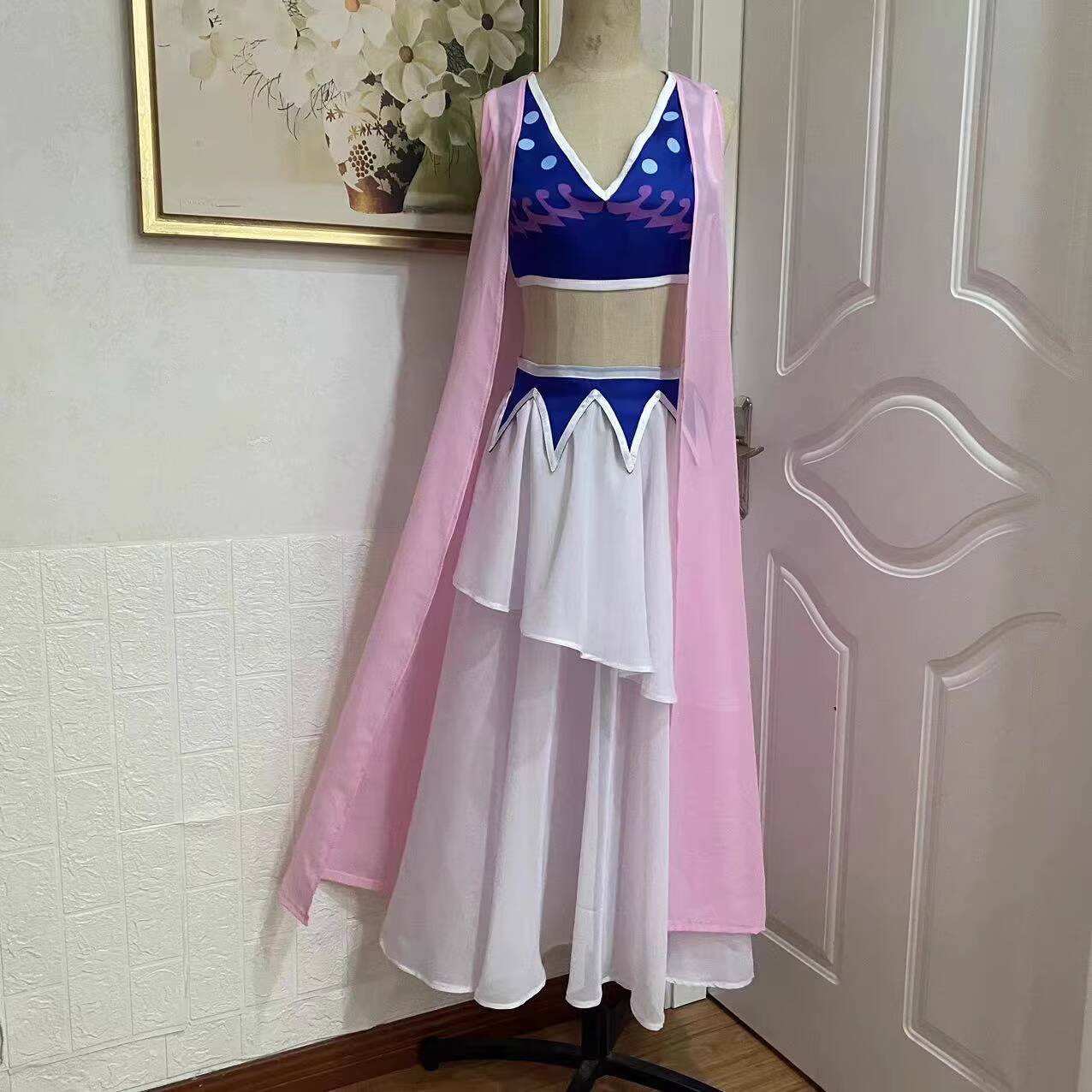 Anime Cosplay Name - 新しい名付けコスプレ衣装トップススカートはゲームパーティー用に選択できますカスタムメイド