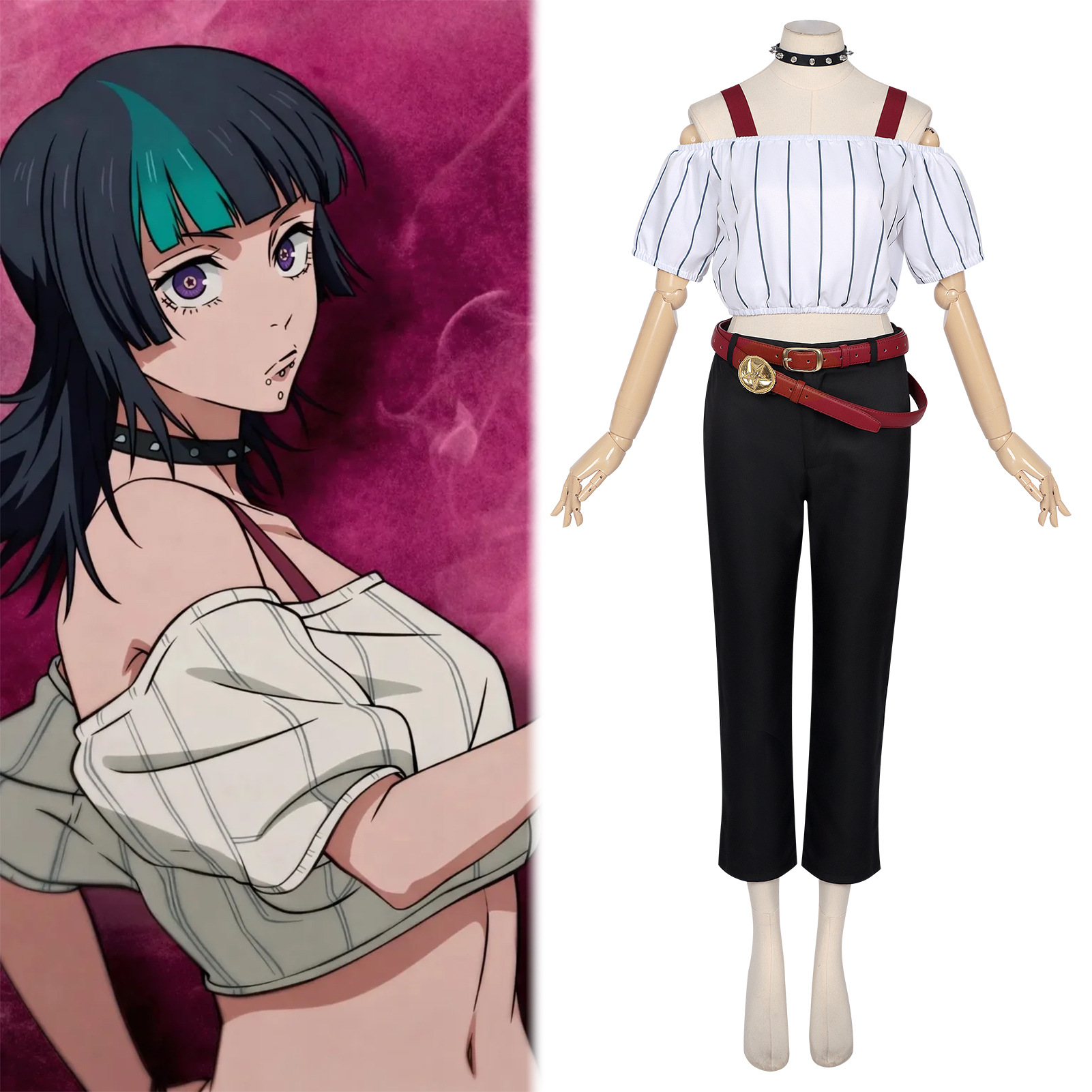 Cosplay Anime Jjk - アニメ呪術廻戦 キララ・ホシ コスプレ 女性用 大人向け映画 JJK