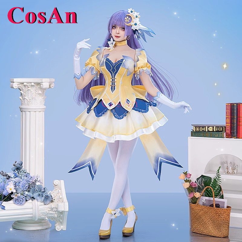 Anime Cosplay Miku - CosAn アニメデート・ア・ライブ伊佐野美月コスプレ衣装歌姫甘い素敵な制服ドレス女性ハロウィンパーティーロールプレイ服