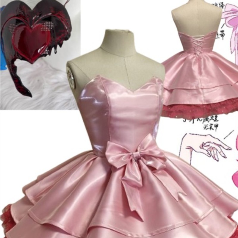 Anime Cosplay Bunny - Mizi Zombiestage コスプレマスクウィッグ ピンク ロリータ ゴシック