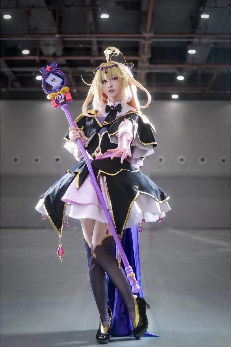 Anime Cosplay Female Characters - 星探偵プリキュア！ モリアルルカコスプレ衣装ハロウィンカーニバル女性スウィートロリータドレスアクセサリー手袋靴下スーツ