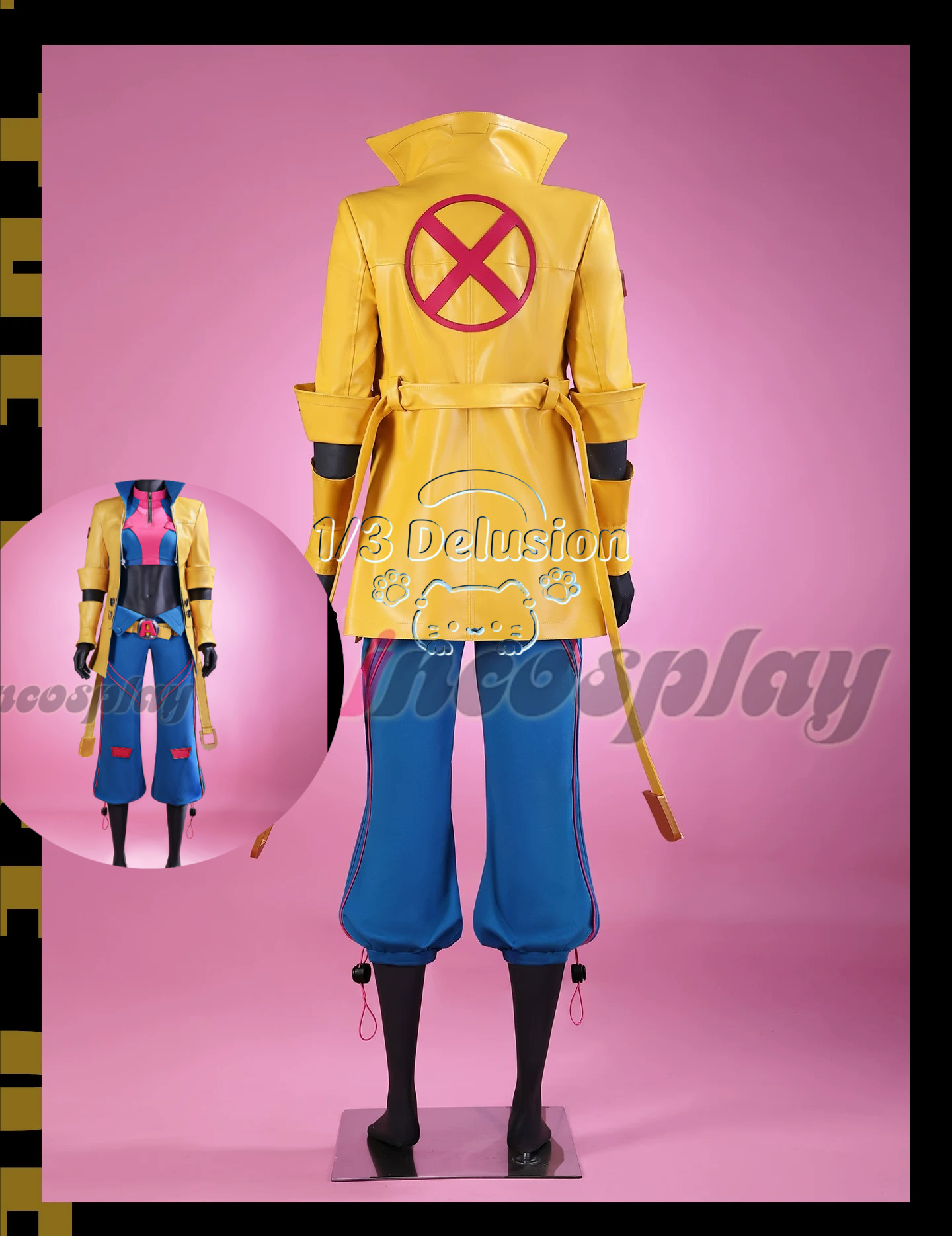 Anime Cosplay Characters - アニメゲームシリーズ：ジュビリーコスプレコスチューム 女性用ゲームキャラクター フルセット ハロウィンパーティーカーニバルスーツ 1/3デリュージョン