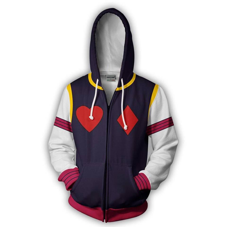 Fullmetal Alchemist Coat - ハンター × ハンターのためのハイヒソカジョーカー,クール,楽しい,ヒップホップ,ストリートウェア,冬
