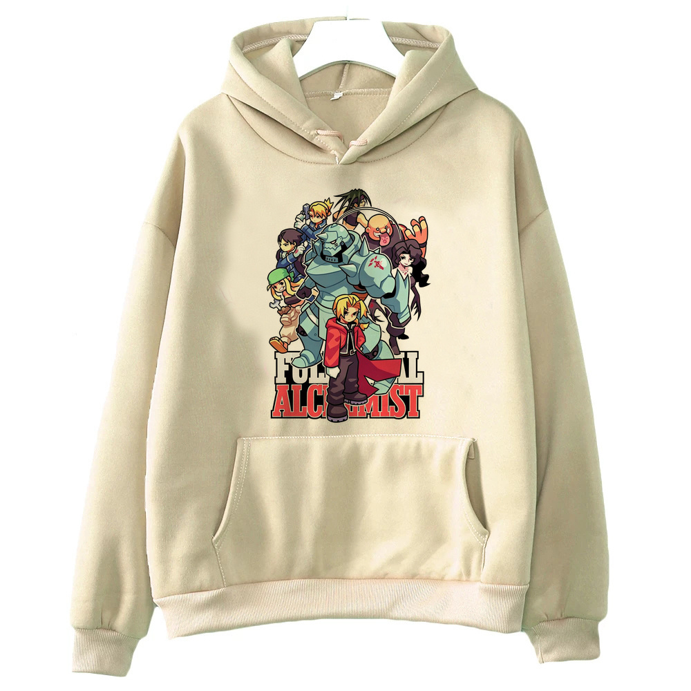 Fullmetal Alchemist Coat - 鋼の錬金術師スウェットシャツ アニメスウェットシャツ y2k 2026 トップス 長袖プルオーバー