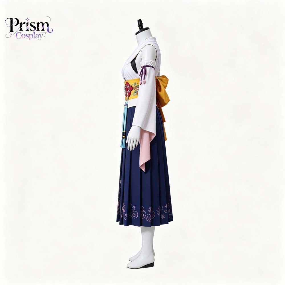 ファイナルファンタジー テン ユナ召喚コスプレ衣装日本の着物 - Anime Cosplay Kimono のレビューと価格