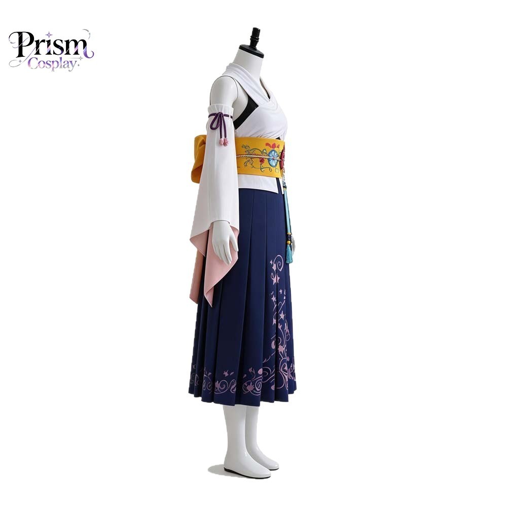 ファイナルファンタジー テン ユナ召喚コスプレ衣装日本の着物 - Anime Cosplay Kimono のレビューと価格
