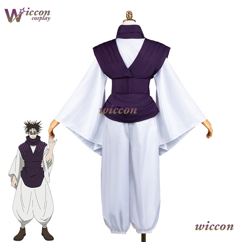 Choso コスプレ衣装スーツ同じパンツポニーテールウィッグ - Cosplay Anime Jjk のレビューと価格