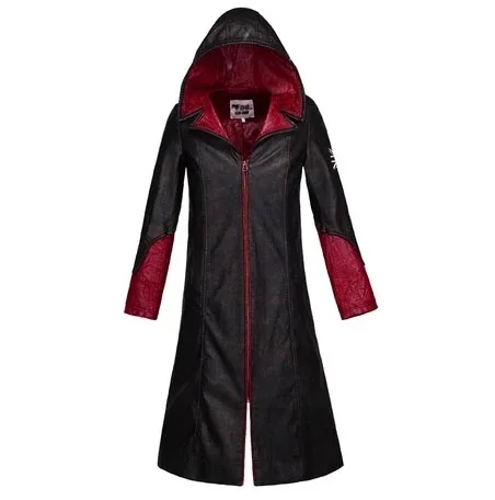 コスプレ衣装レザートレンチロングジャケットノースリーブセータ - Fullmetal Alchemist Coat のレビューと価格