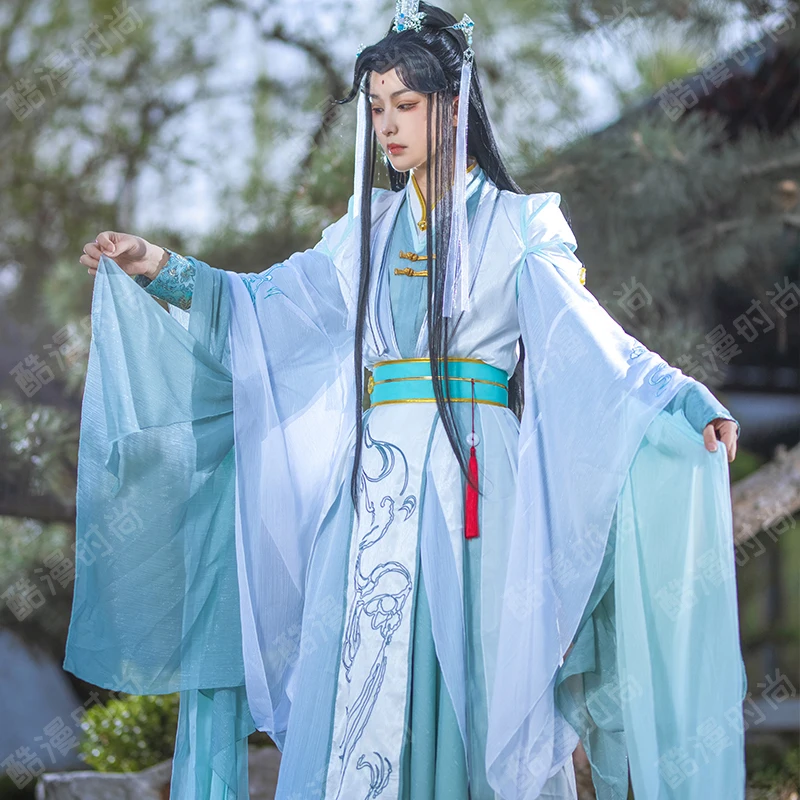 シーシンシュアン コスプレ衣装 風師娘 漢服 アニメ 天官賜 - Anime Cosplay Female のレビューと価格