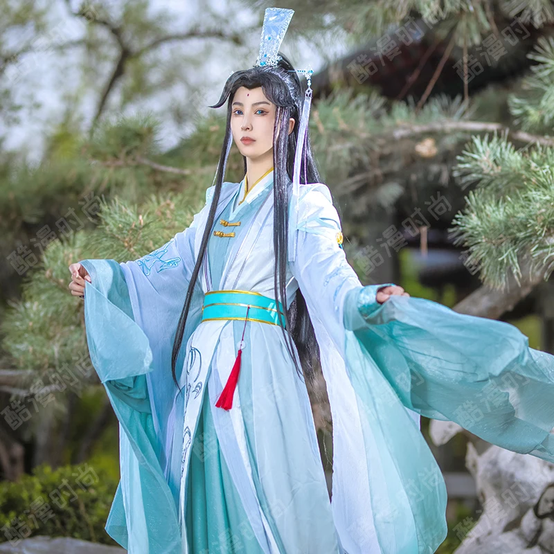 シーシンシュアン コスプレ衣装 風師娘 漢服 アニメ 天官賜 - Anime Cosplay Female のレビューと価格