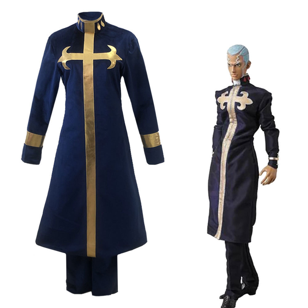 アニメ ジョジョの奇妙な冒険 エンリコ・プッチ コスプレコス - Cosplay Anime Jjk のレビューと価格
