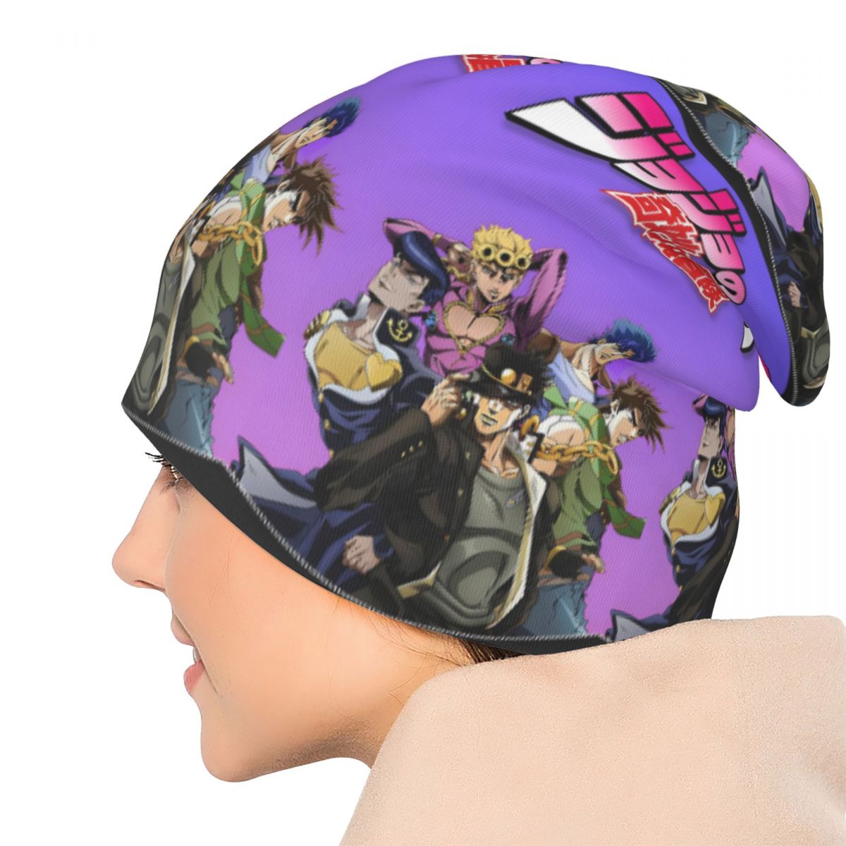 ジョジョの奇妙な冒険 アニメ ユニセックス 大人用 ニット帽 - Jojo Bizarre Hat のレビューと価格