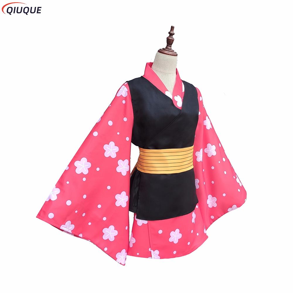 マコモ コスプレ衣装 着物制服 PVCマスク ウィッグ ハロ - Anime Cosplay Kimono のレビューと価格