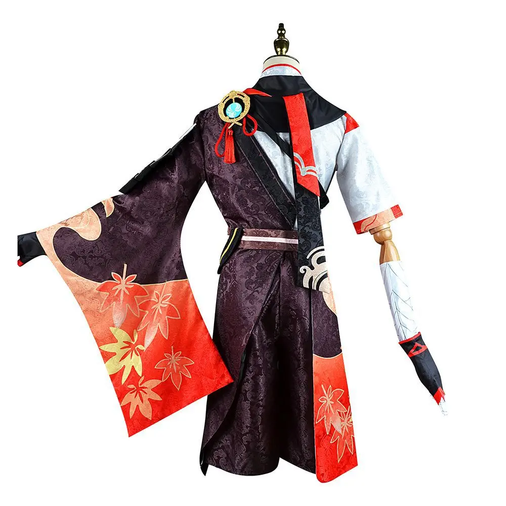 ゲーム原神カエデハラ・カズハコスプレ衣装ハロウィン制服カズハ - Anime Cosplay Kimono のレビューと価格