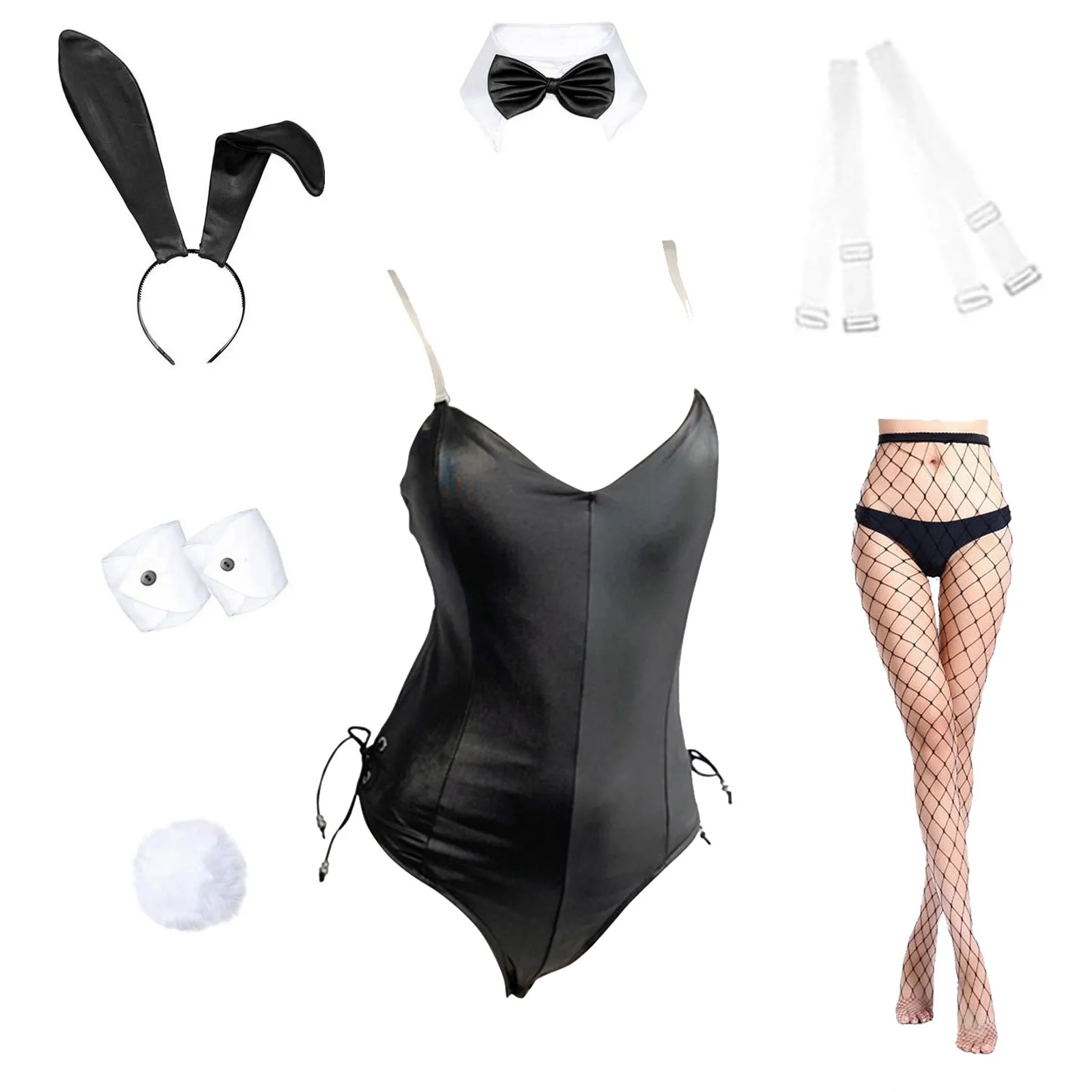 2025年 女性用 バニーガールスーツ アニメ ハロウィンコ - Anime Cosplay Bunny のレビューと価格