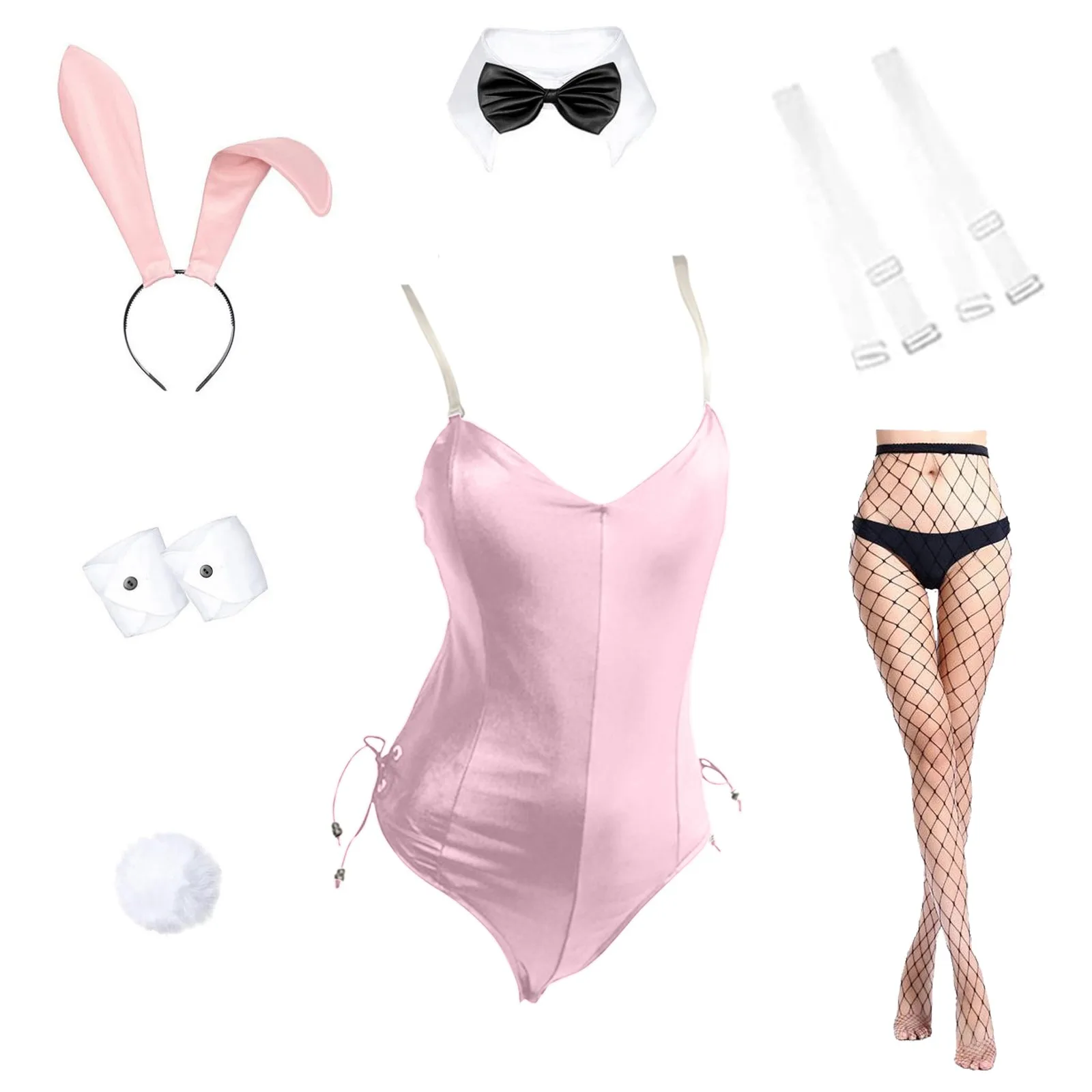 2025年 女性用 バニーガールスーツ アニメ ハロウィンコ - Anime Cosplay Bunny のレビューと価格