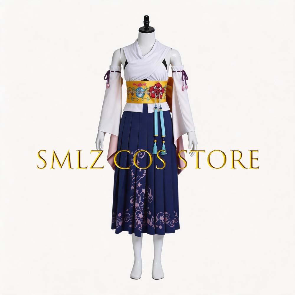 Smlz FFX ユナコスプレアニメ FF10 X 衣装女性 - Anime Cosplay Female のレビューと価格