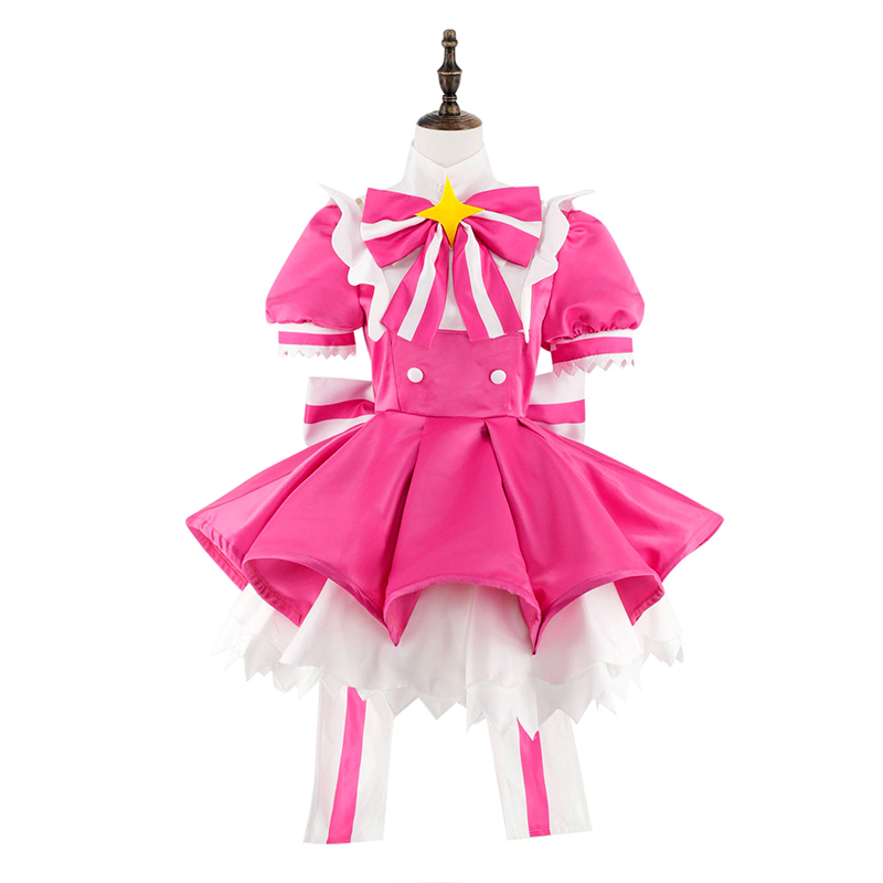 Mi-ku 再試行今コスプレ衣装カーニバルスーツピンクドレス - Anime Cosplay Miku のレビューと価格