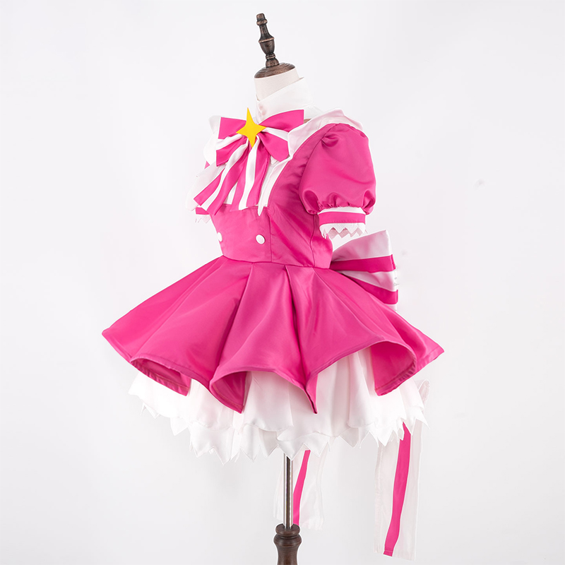 Mi-ku 再試行今コスプレ衣装カーニバルスーツピンクドレス - Anime Cosplay Miku のレビューと価格