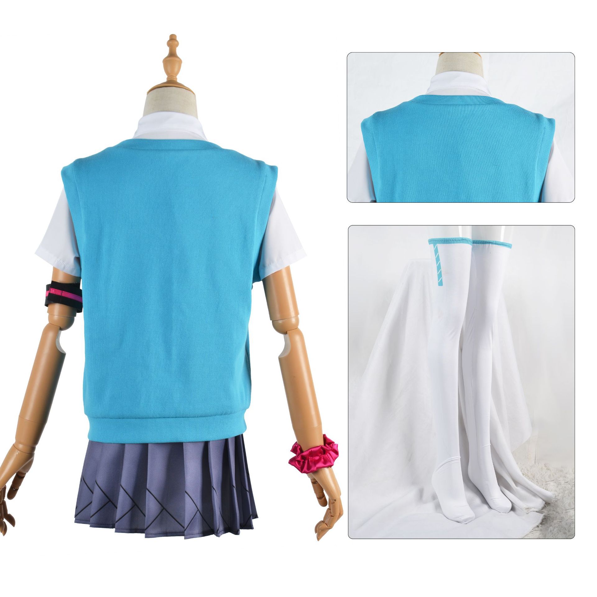 初音ミク 16周年記念 バーチャルアイドルコスプレ衣装 アニ - Anime Cosplay Miku のレビューと価格