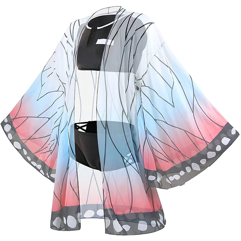 アニメねずこコスプレ 胡蝶しのぶ水着 禰豆子水着 ねずこビキ - Anime Cosplay Kimono のレビューと価格