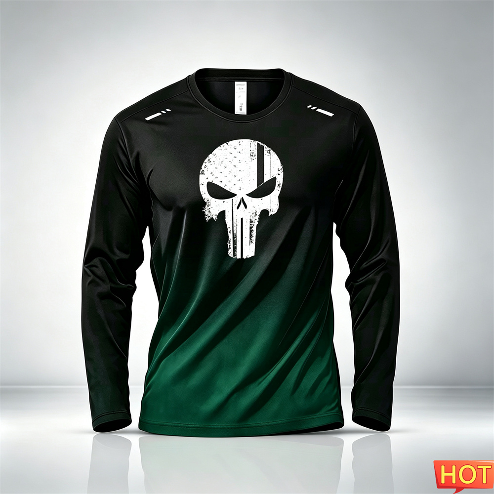 秋のメンズフィットネスグラデーションTシャツ アニメメンズ長 - Anime & Cosplay Expo Acx 2025 のレビューと価格