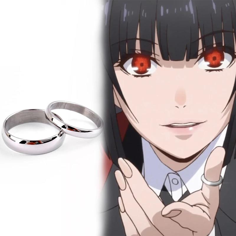 ステンレス製のジャバミ・ユメココスプレリング、賭ケグルイ（C - Anime Cosplay Name のレビューと価格
