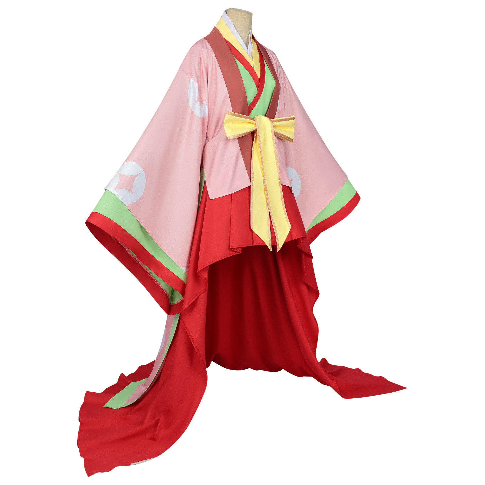 宇宙姫かぐやアヤジクコスプレ衣装かぐやプリント着物ステージ衣 - Anime Cosplay Kimono のレビューと価格