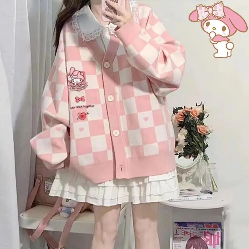人気アニメガールカーディガンセーター かわいいブラックビュー - Anime & Cosplay Expo Acx 2025 のレビューと価格