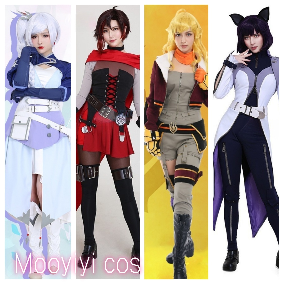 Mooyiyi cos 新しいワイス/ルビー/ヤンシャオロン - Anime Yang Cosplay のレビューと価格