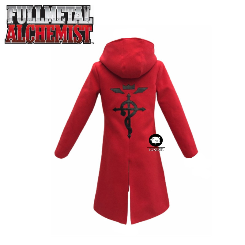 アニメ鋼の錬金術師コスプレエドワードエルリック衣装鋼の錬金術 - Fullmetal Alchemist Coat のレビューと価格
