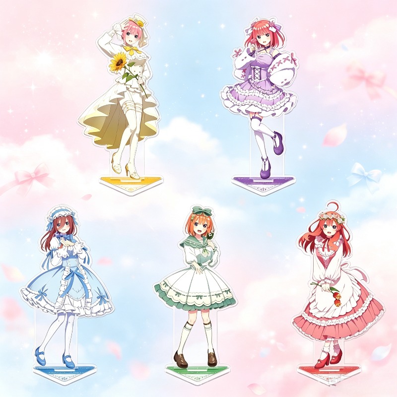 五等分の花嫁 ロリータ風アクリルスタンド 中野一花 ニノミク - Quintuplets Anime Cosplay のレビューと価格