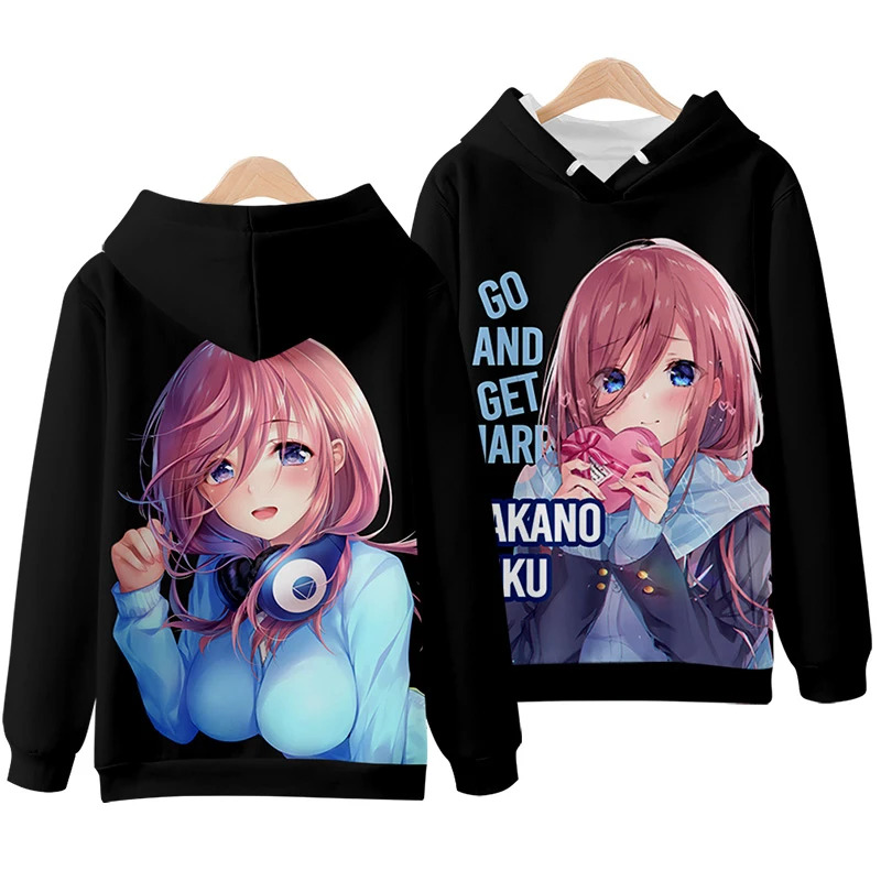 vivi 2025 3D パーカー五等分の花嫁コスプレパーカ - Quintuplets Anime Cosplay のレビューと価格