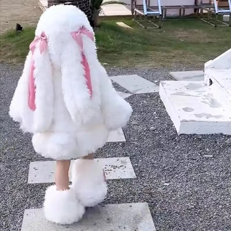 女の子の素敵な漫画ぬいぐるみウサギのコスプレ衣装かわいい子供 - Anime Cosplay Bunny のレビューと価格