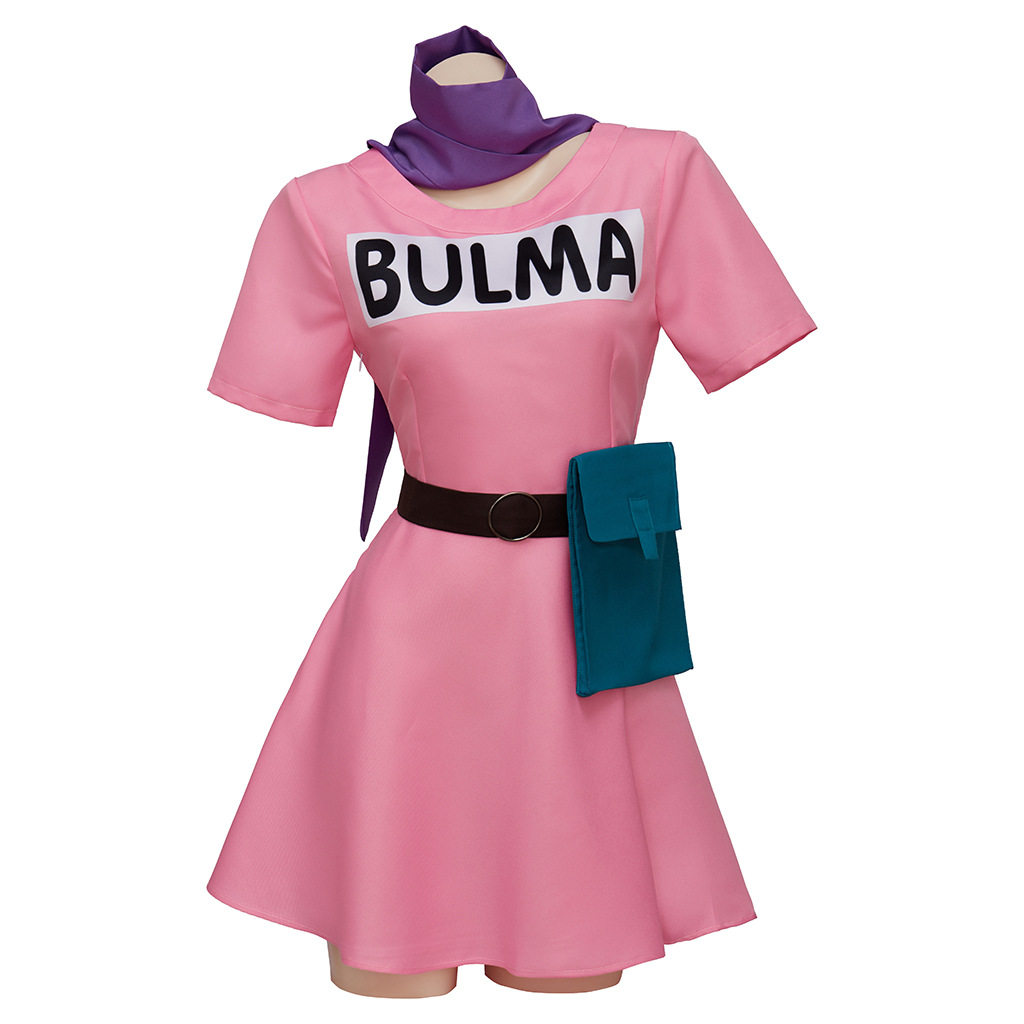 アニメブルマコスプレ衣装ピンクドレス制服かつらかわいい女の子 - Dragon Ball Saiyan Armor のレビューと価格