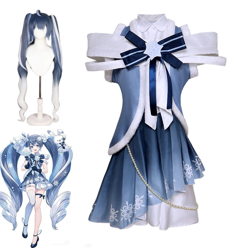 日本のロリータドレス ハロウィンパーティー衣装 女性用 在庫 - Anime Cosplay Miku のレビューと価格