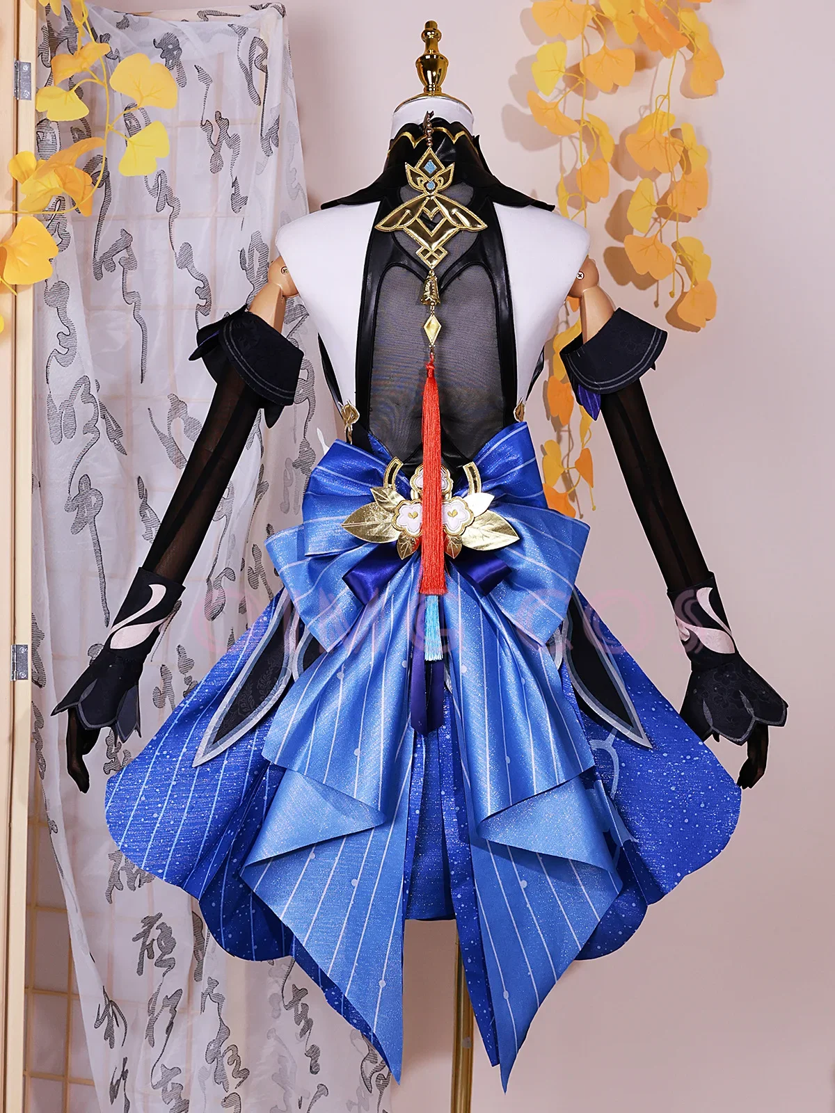 トワイライトブロッサム ガニュ コスプレ衣装 原神 大人用ユ - Anime Cosplay Characters のレビューと価格