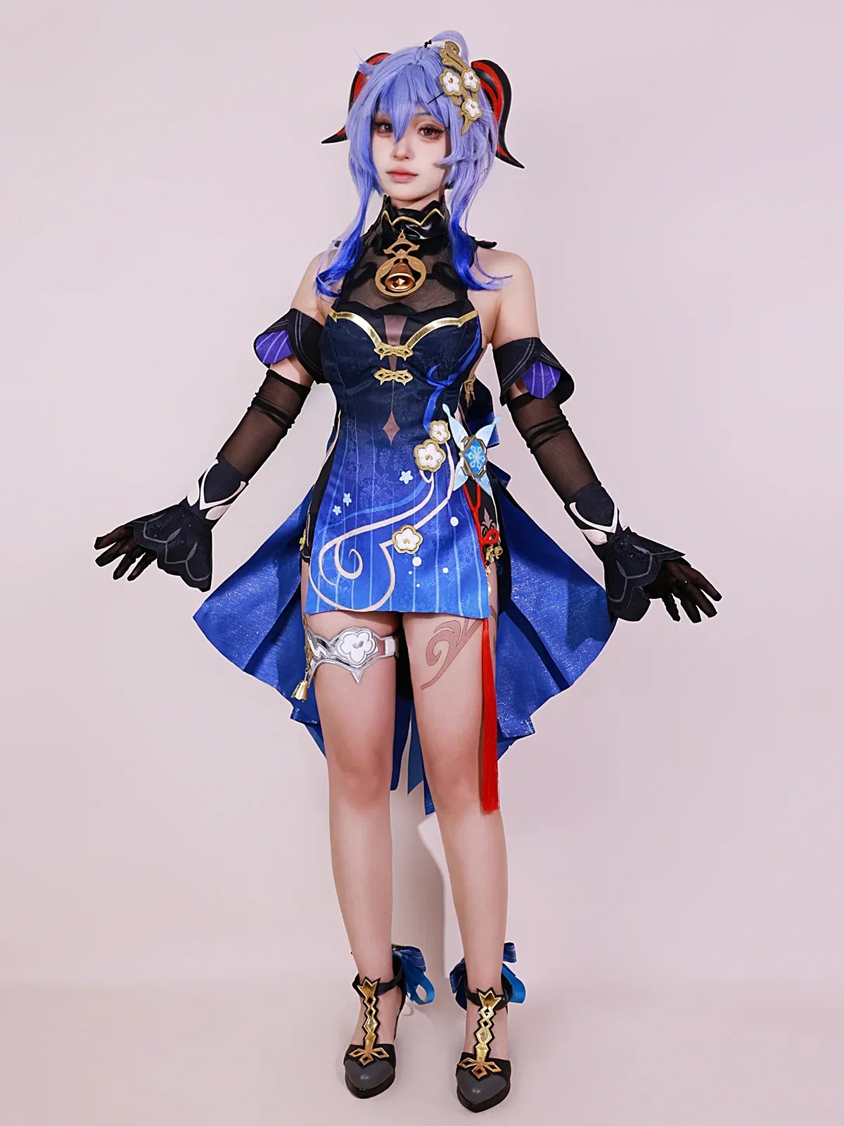 トワイライトブロッサム ガニュ コスプレ衣装 原神 大人用ユ - Anime Cosplay Characters のレビューと価格