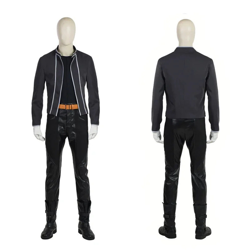 アニメコス鋼の錬金術師エドワード・エルリックコスプレ衣装赤革 - Fullmetal Alchemist Coat のレビューと価格