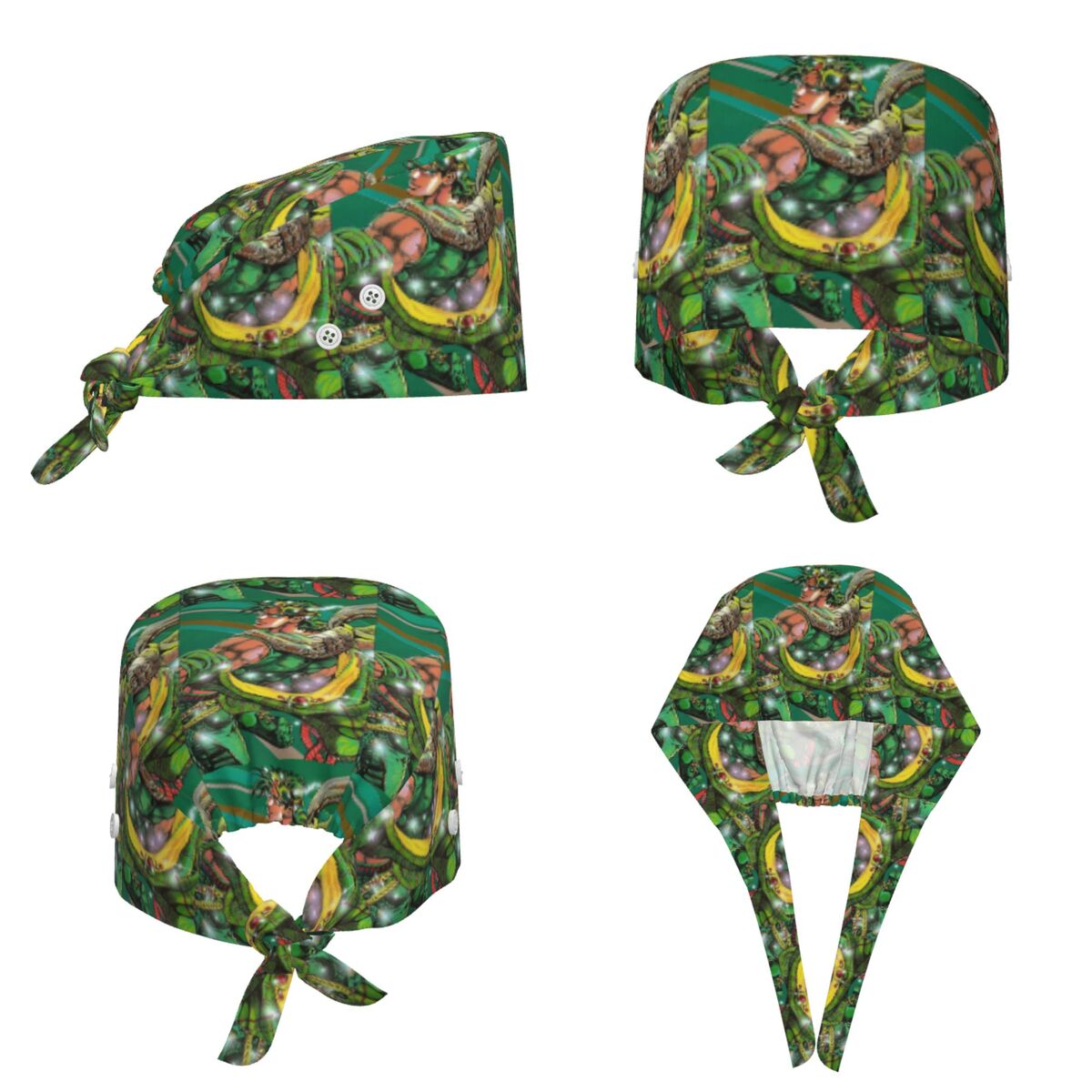 ジョジョの奇妙な冒険 ジョセフ・ジョースター スクラブハット - Jojo Bizarre Hat のレビューと価格
